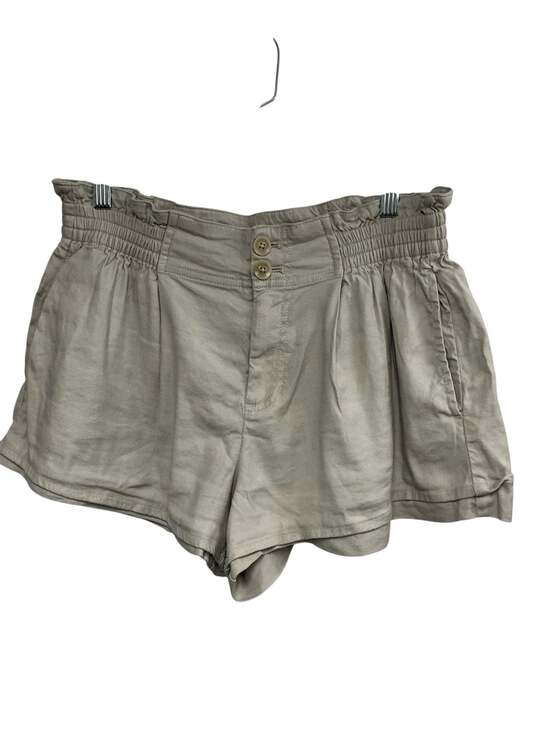 Anthropologie Pants - Anthropologie Linen Blend Paperbag Waist Pleated Shorts Size 6